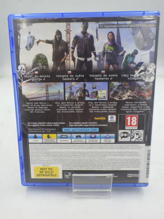 GRA NA PS4 WATCH DOGS 2