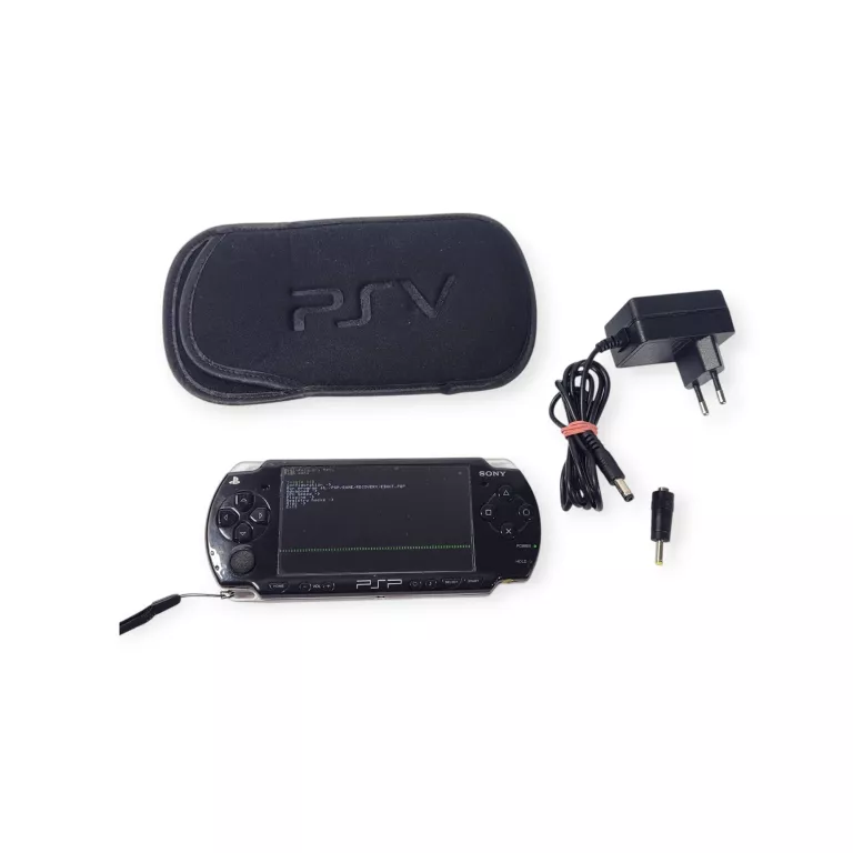 KONSOLA PLAYSTATION PSP-2004 + KARTA PAMIĘCI 64GB OPIS