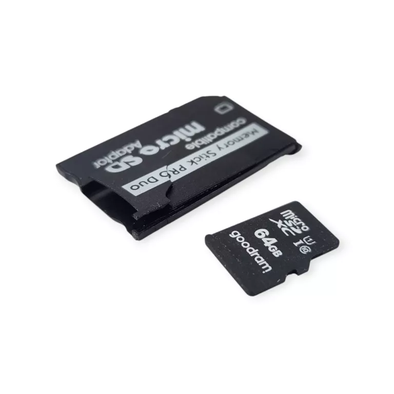 KONSOLA PLAYSTATION PSP-2004 + KARTA PAMIĘCI 64GB OPIS
