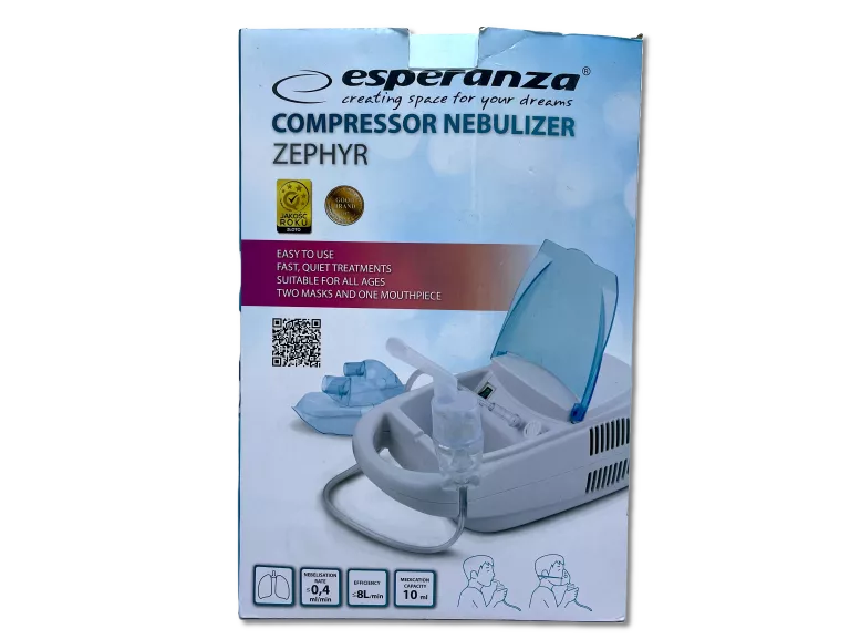 INHALATOR PNEUMATYCZNY TŁOKOWY ESPERANZA ZEPHYR ECN002