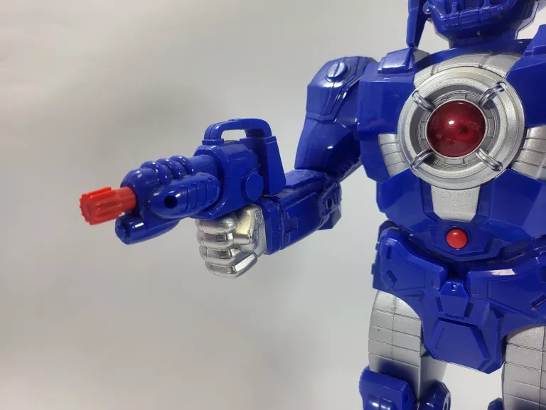 INTERAKTYWNY ROBOT POWER MECH PEPCO TURBO GEAR NIEBIESKI