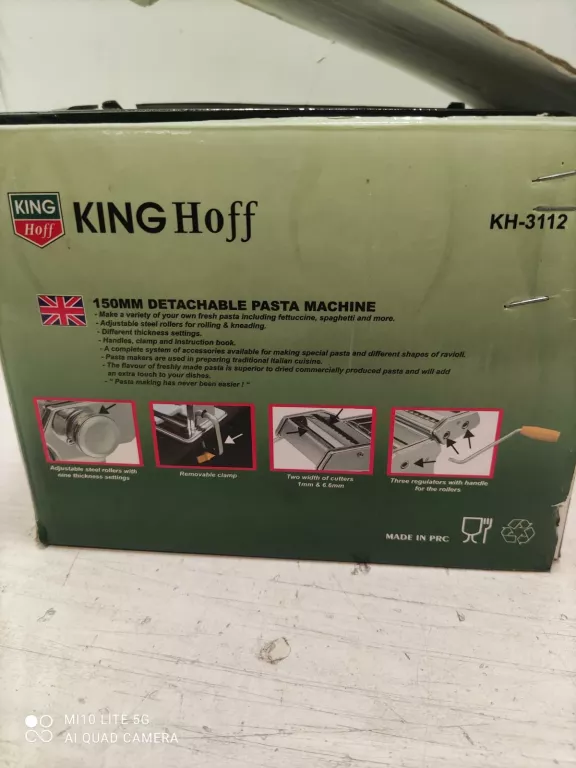 KINGHOFF MASZYNKA DO MAKARONU KH-3112