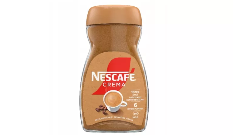 KAWA ROZPUSZCZALNA NESCAFE SENSAZIONE CREME 100 G