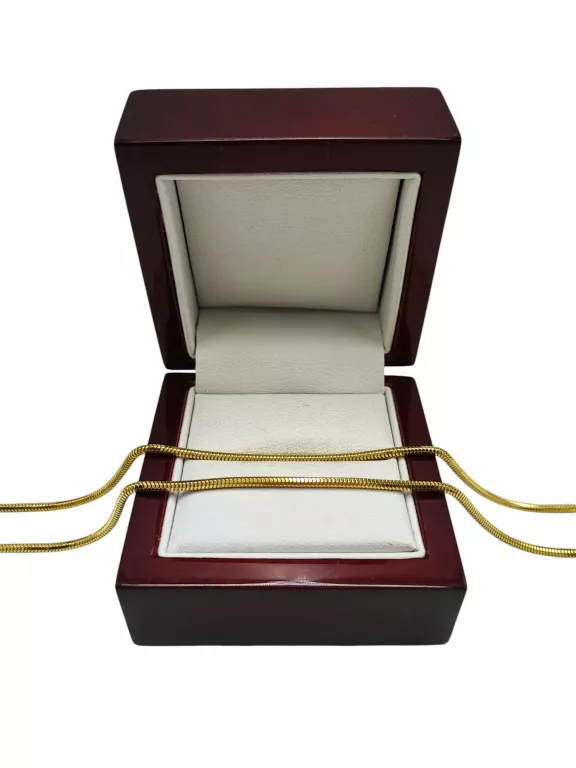 ZŁOTY ŁAŃCUSZEK DAMSKI ŻMIJKA DŁ: 54CM W: 9,75 P: 585