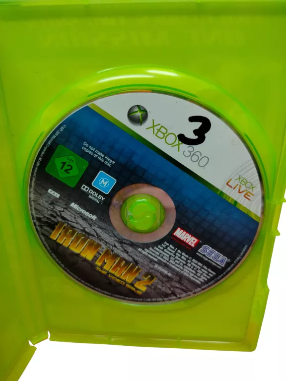 GRA NA XBOX 360 IRON MAN 2