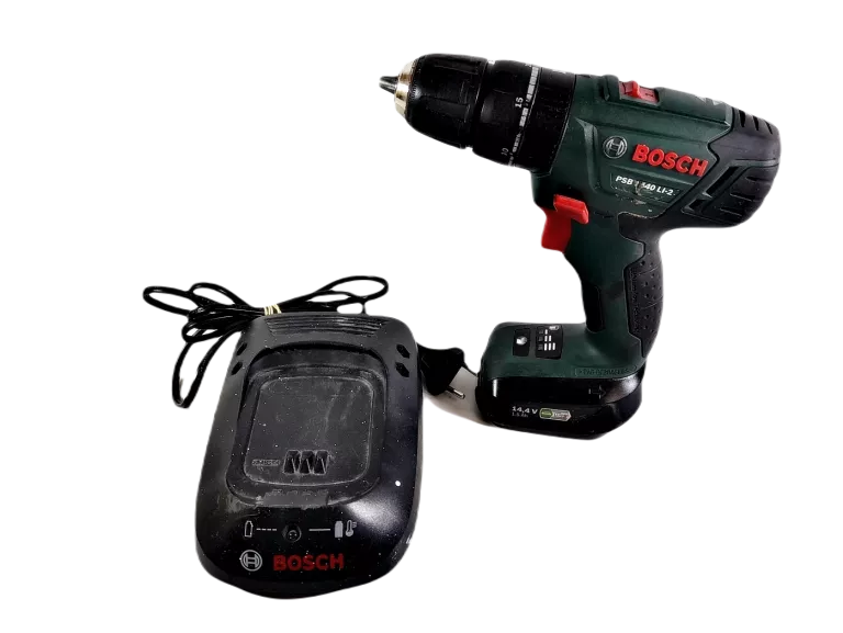 WIERTARKO-WKRĘTARKA AKUMULATOROWA BOSCH PSB 14,4 LI-2 14,4 V 1.5 AH