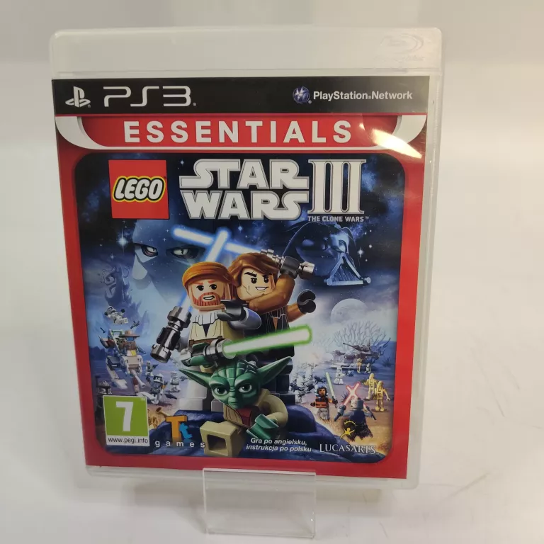 LEGO STAR WARS III 3 THE CLONE WARS ESSENTIALS SONY PLAYSTATION 3 - PS3