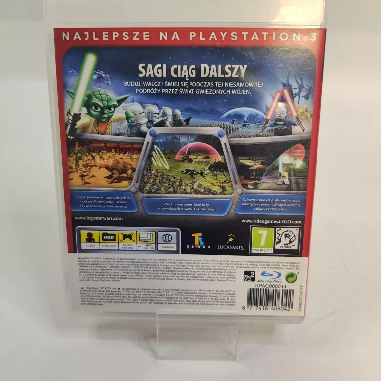 LEGO STAR WARS III 3 THE CLONE WARS ESSENTIALS SONY PLAYSTATION 3 - PS3