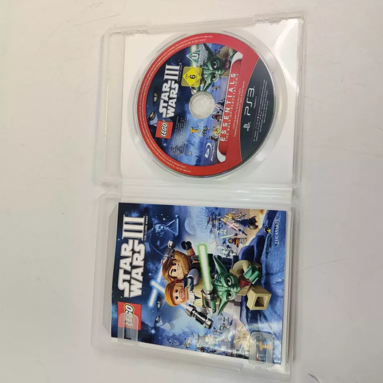 LEGO STAR WARS III 3 THE CLONE WARS ESSENTIALS SONY PLAYSTATION 3 - PS3
