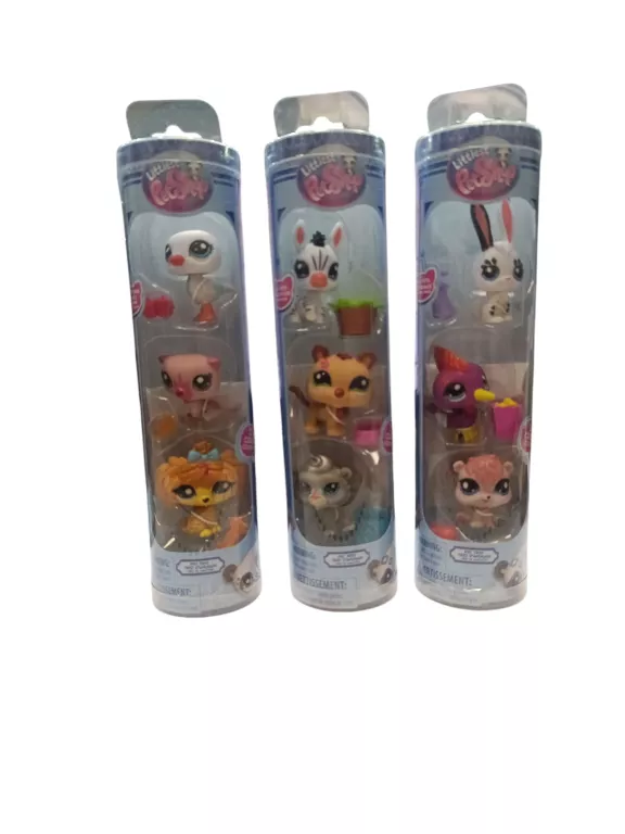 LITTLEST PET SHOP 3 FIGURKI SERIE 2 - PARK PETS
