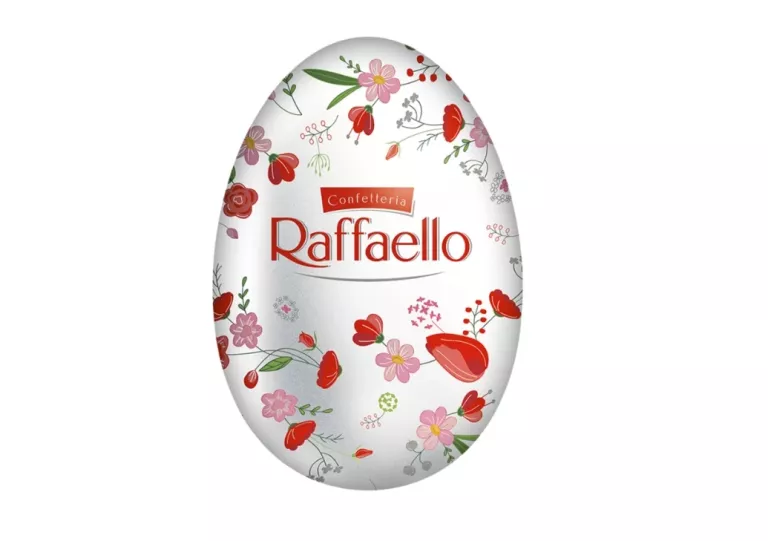 JAJKO Z CZEKOLADY RAFFAELLO CZEKOLADA BIAŁA KOKOSOWA ŚWIĘTA WIELKANOC 100G
