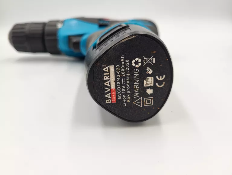 WKRĘTARKA BAVARIA BVCD18/43-629 +2XAKU 2AH 18V +ŁAD