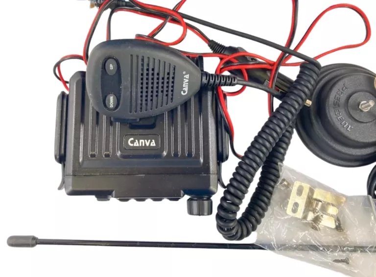 RADIO CB CANVA CB-583 MINI RADIO KOMPAKTOWY ROZMIAR! + ANTENA