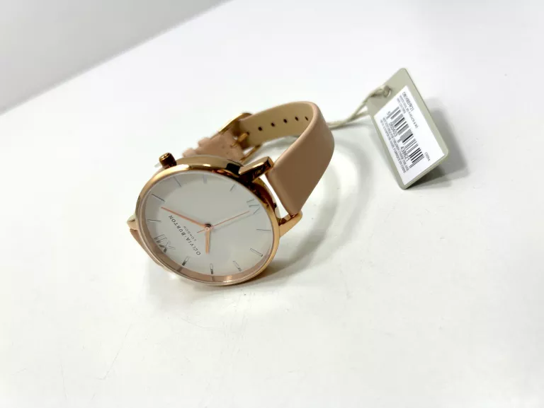 ZEGAREK DAMSKI OLIVIA BURTON WHITE DIAL BIG DIAL OB16BDW21 / Z METKĄ