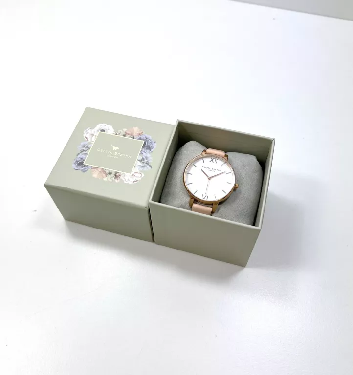 ZEGAREK DAMSKI OLIVIA BURTON WHITE DIAL BIG DIAL OB16BDW21 / Z METKĄ