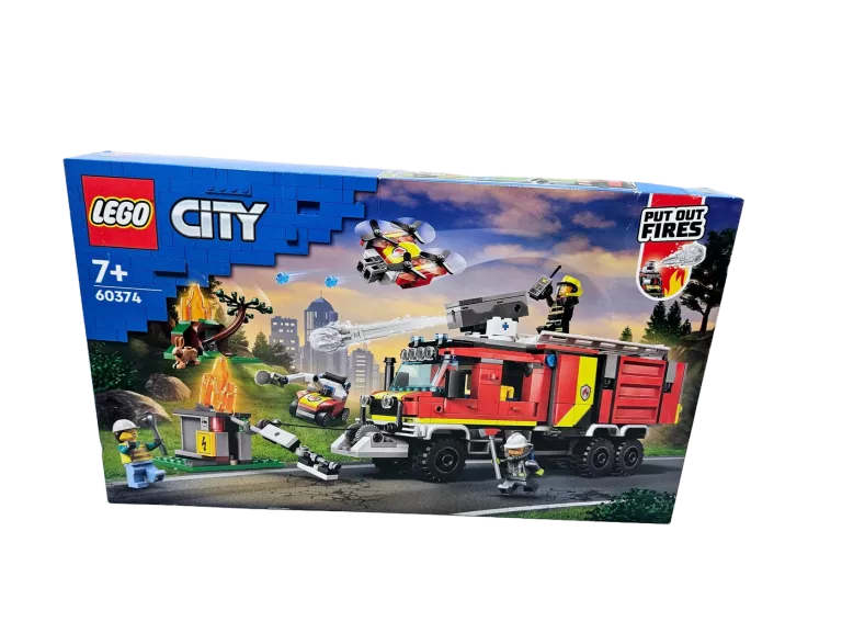 LEGO CITY WÓZ STRAŻACKI - TERENOWY SAMOCHÓD STRAŻY POŻARNEJ Z DRABINĄ 6037
