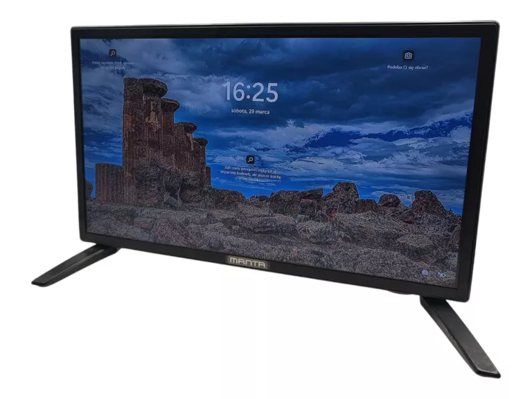 TELEWIZOR MANTA 19 CALI HD LED TV DVB-T2/HEVC 230V/12V