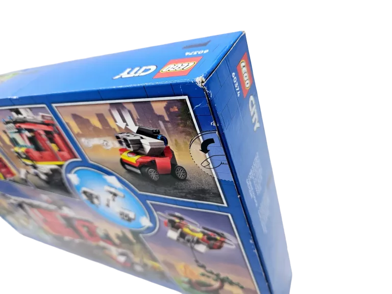 LEGO CITY WÓZ STRAŻACKI - TERENOWY SAMOCHÓD STRAŻY POŻARNEJ Z DRABINĄ 6037