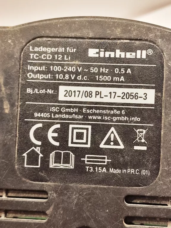 ŁADOWARKA EINHELL TC-CD 12LI