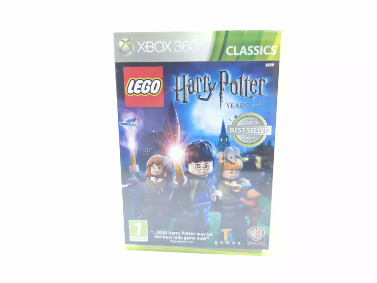LEGO HARRY POTTER LATA 1-4 XBOX 360