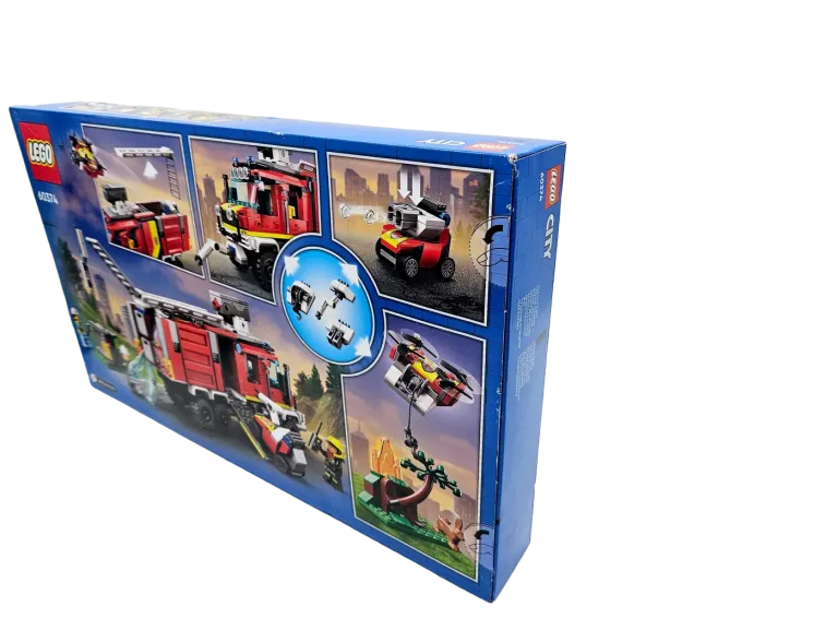 LEGO CITY WÓZ STRAŻACKI - TERENOWY SAMOCHÓD STRAŻY POŻARNEJ Z DRABINĄ 6037