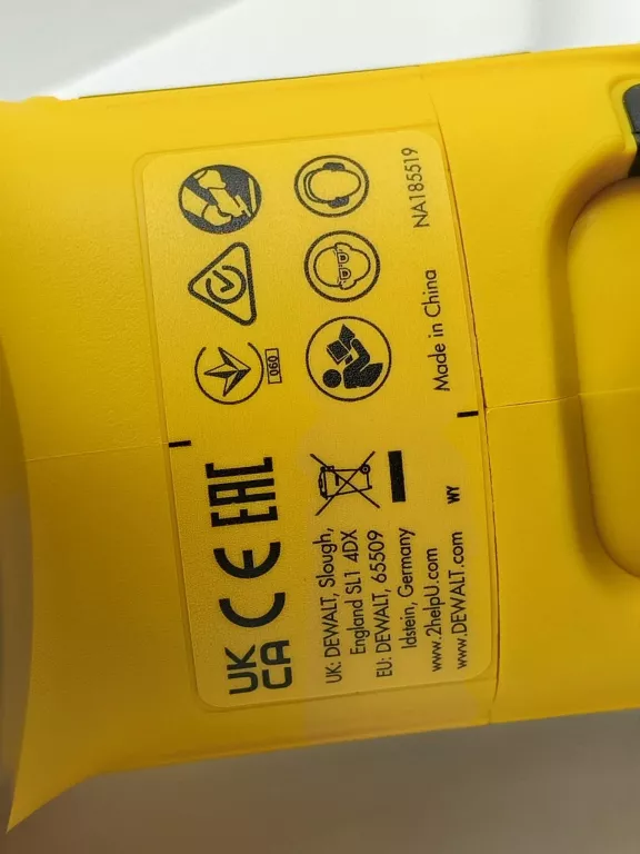 DEWALT SZLIFIERKA KĄTOWA 125MM REGULACJA OBROTÓW DCG416VSN