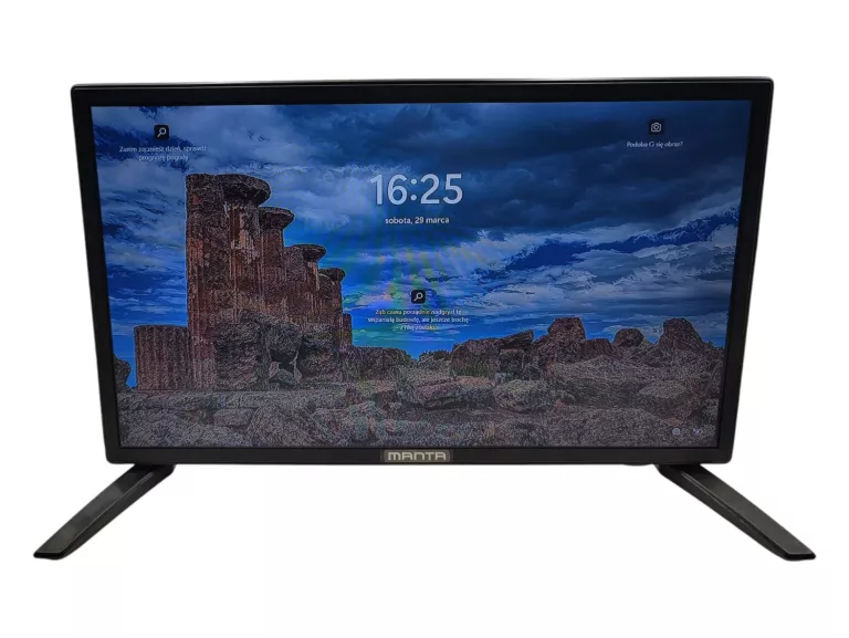 TELEWIZOR MANTA 19 CALI HD LED TV DVB-T2/HEVC 230V/12V