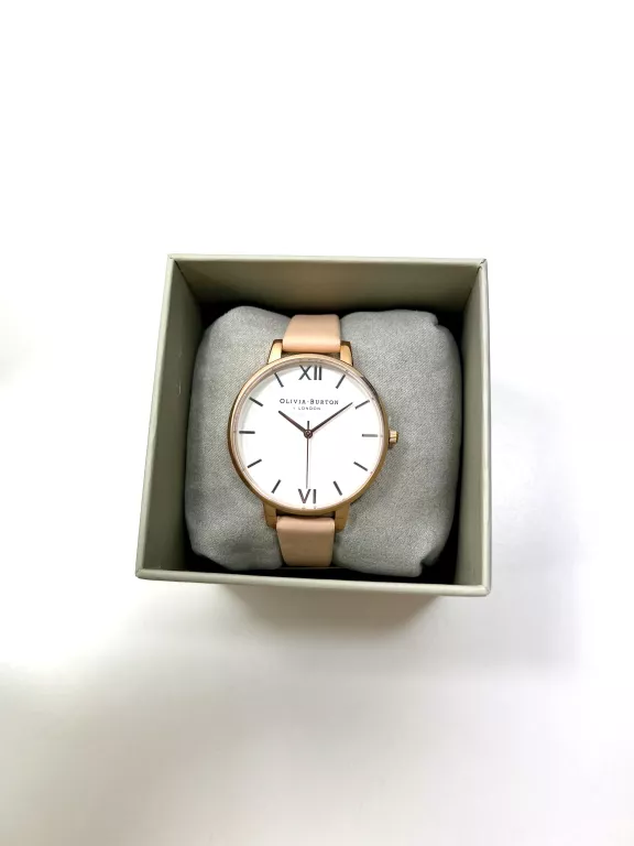 ZEGAREK DAMSKI OLIVIA BURTON WHITE DIAL BIG DIAL OB16BDW21 / Z METKĄ
