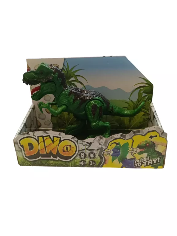 ZABAWKA DINO RYCZĄCY DINOZAUR ZIELONY