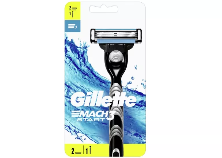 MASZYNKA NA WKŁADY DO GOLENIA GILLETTE MACH 3 START + 2 WKŁADY