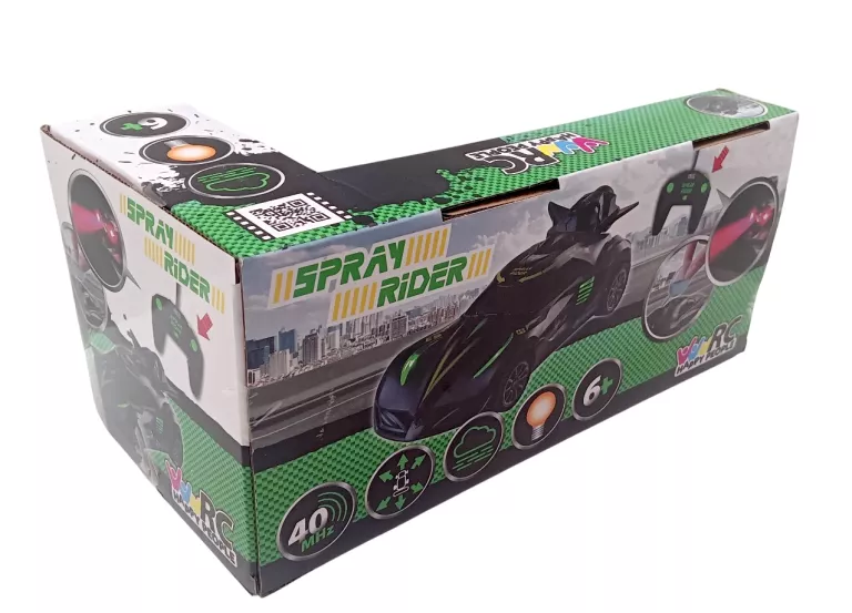 RADIO FUN SAMOCHÓD SPRAY RIDER ZDALNIE STEROWANY NA PILOT RC HAPPY PEOPLE