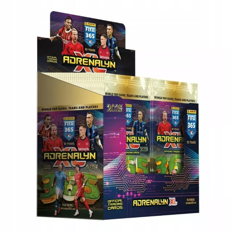 FIFA 365 2025 BOX 50 SASZETEK KARTY PANINI ADRENALYN XL