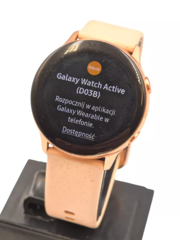 SMARTWATCH SAMSUNG GALAXY WATCH ACTIVE (R500) RÓŻOWY