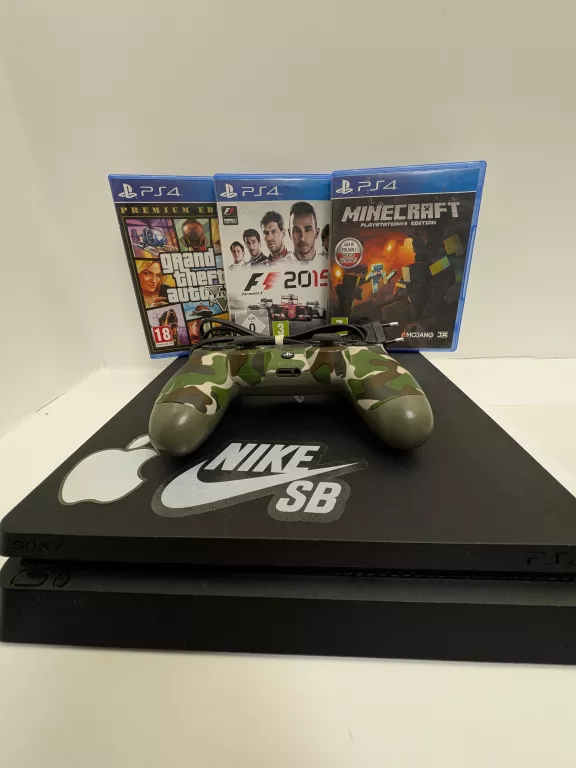 KONSOLA PS4 SLIM 1TB PAD MORO 3 GRY