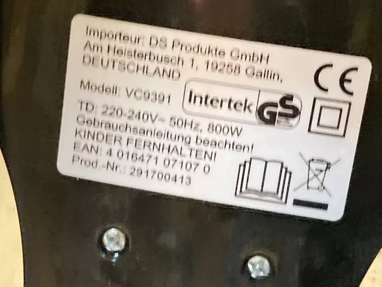 ODKURZACZ PIORĄCY 3W1 MYCIE CZYSZCZENIE ODKURZANIE PRANIE DYWANÓW 800W