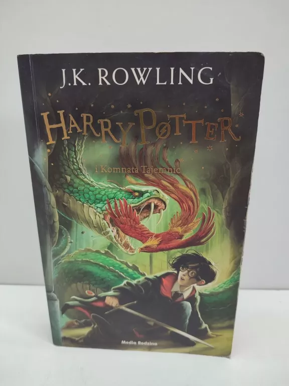 KSIĄŻKA HARRY POTTER I KOMNATA TAJEMNIC