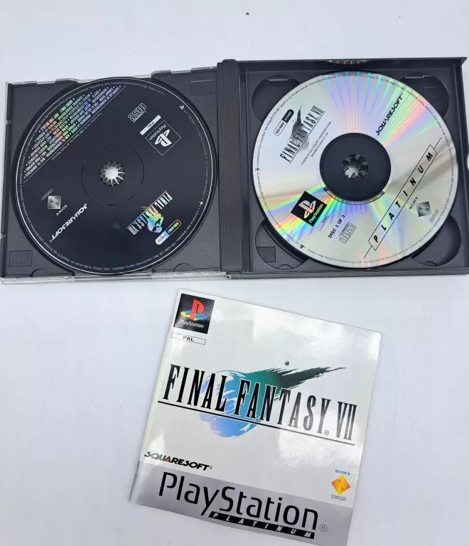 GRA NA PS1 FINAL FANTASY VII