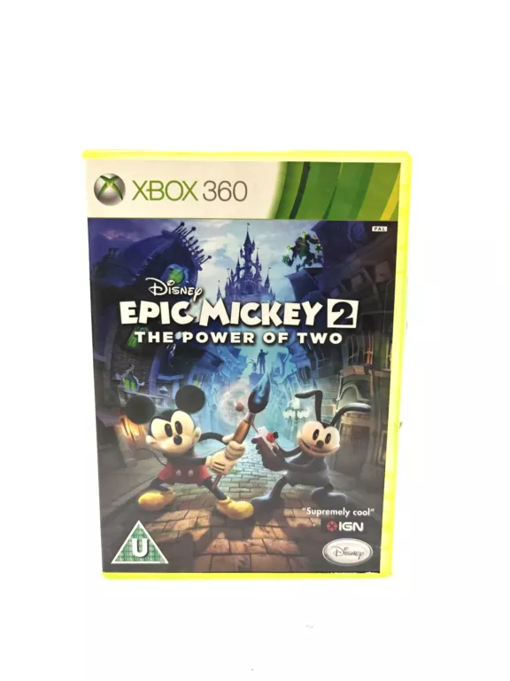 GRA XBOX 360 DISNEY EPIC MICKEY 2 THE POWER OF TWO