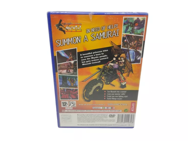 GRA PS2 MUSASHI: SAMURAI LEGHEND FOLIA!