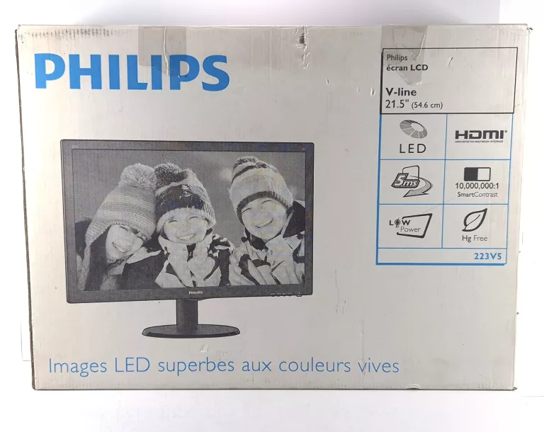 MONITOR LED PHILIPS 223V5L PUD