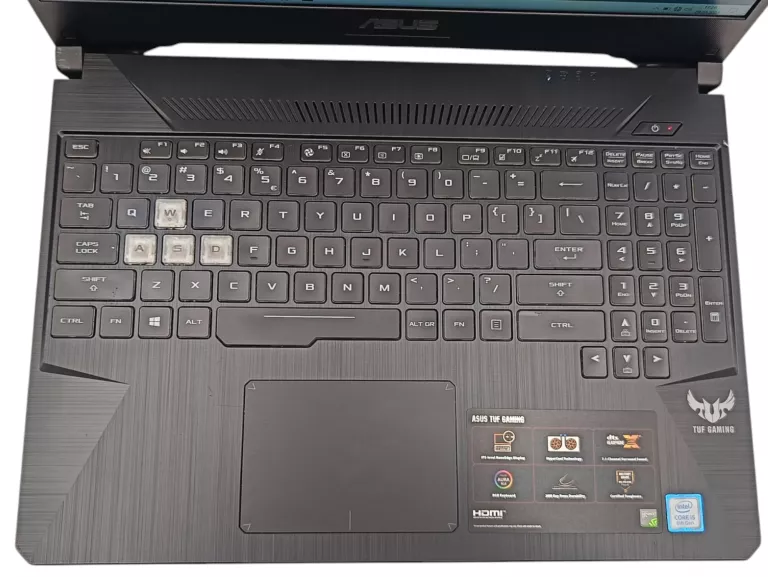 LAPTOP ASUS TUF GAMING FX505GE 15,6'' I5-8300H 16GB / 512 GB SSD OPIS!