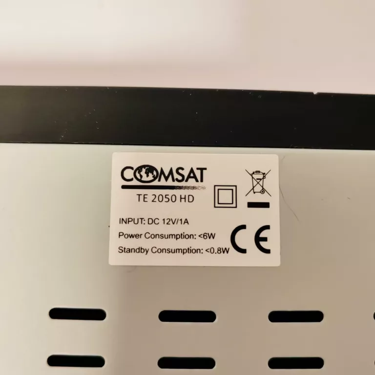 DEKODER TUNER TV COMSAT DVB-T2 HEVC TE 2050 HD