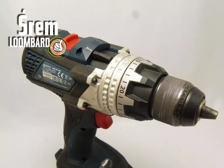 WKRĘTARKA BOSCH PROFESSIONAL GSR 18 VE-EC, 3 AKU, ŁAD, WALIZKA, BDB STAN!