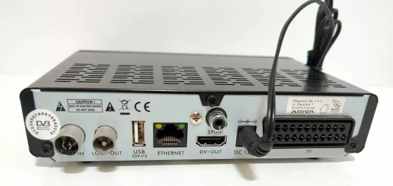 DEDKOER DVBT2 ARIVA T760I + PILOT,HDMI