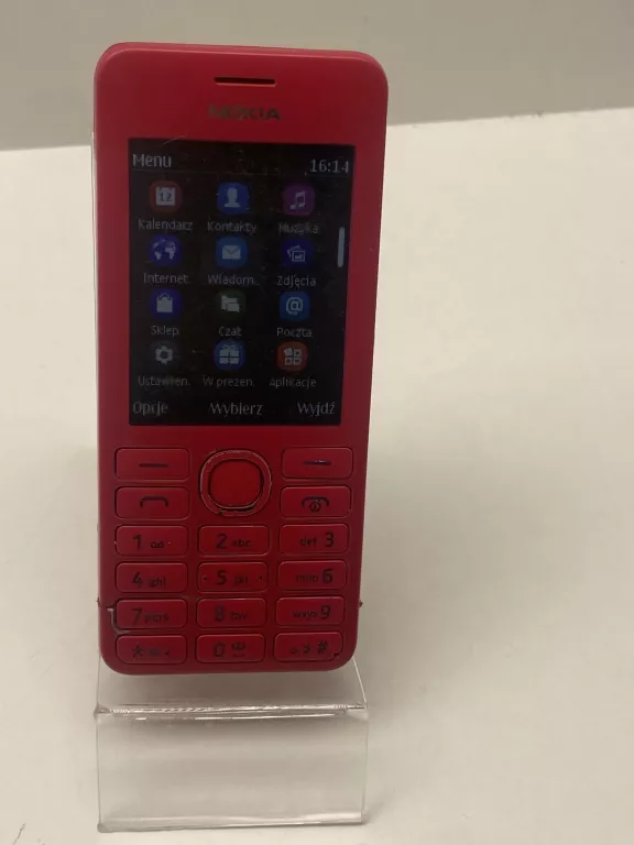 TELEFON NOKIA 206 CZERWONA