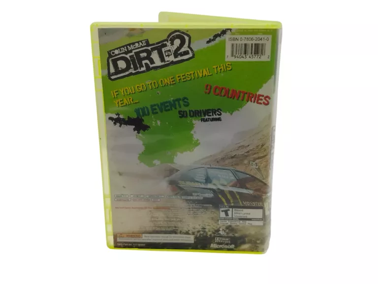 GRA NA XBOX 360 COLIN MCRAE DIRT 2
