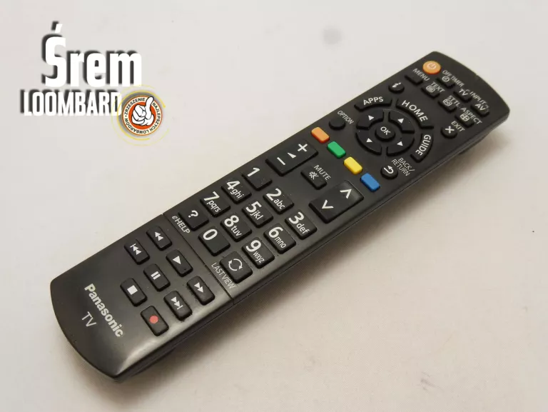 TELEWIZOR PANASONIC TX-L42E6E, PILOT, KABEL ZASILAJĄCY