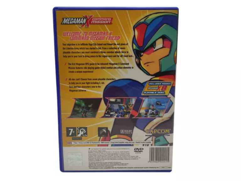 GRA PS2 MEGAMAN X COMMAND MISSION