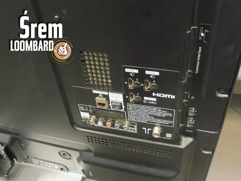 TELEWIZOR PANASONIC TX-L42E6E, PILOT, KABEL ZASILAJĄCY