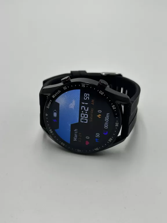 ZEGAREK SMARTWATCH BLUETOOTH LY726 HW20 WIADOMOŚCI SEN POGODA PULS CZARNY